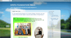 Desktop Screenshot of kripafoundation.blogspot.com