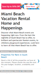 Mobile Screenshot of miamibeachvacationrental.blogspot.com