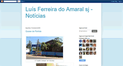 Desktop Screenshot of luisferreiradoamaralsj.blogspot.com