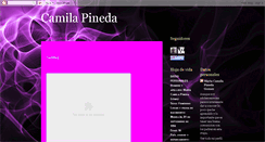 Desktop Screenshot of camila-pineda.blogspot.com