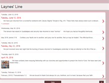 Tablet Screenshot of laynesline.blogspot.com
