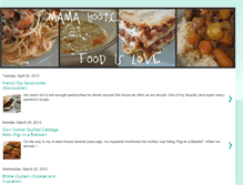 Tablet Screenshot of mamahootsfoodislove.blogspot.com