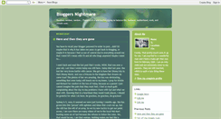 Desktop Screenshot of bloggersnightmare.blogspot.com