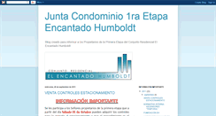 Desktop Screenshot of juntacondoprimeraetapaeh.blogspot.com