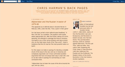 Desktop Screenshot of chrisharman.blogspot.com