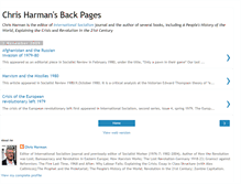 Tablet Screenshot of chrisharman.blogspot.com