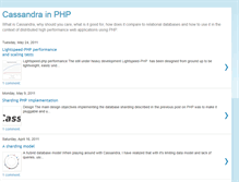 Tablet Screenshot of cassandra-php.blogspot.com