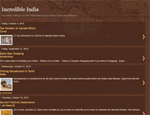 Tablet Screenshot of incredibleindia2.blogspot.com