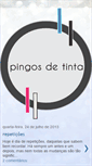 Mobile Screenshot of pingosdetinta.blogspot.com
