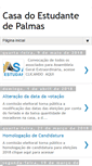 Mobile Screenshot of casadoestudantepalmas.blogspot.com