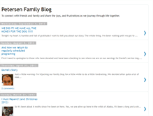 Tablet Screenshot of pandcpetersenfamilyblog.blogspot.com