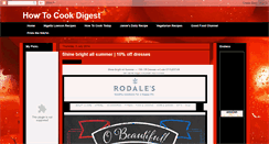 Desktop Screenshot of howtocookdigest.blogspot.com
