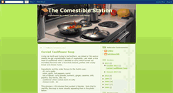 Desktop Screenshot of comestiblestation.blogspot.com