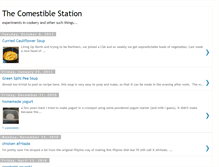 Tablet Screenshot of comestiblestation.blogspot.com