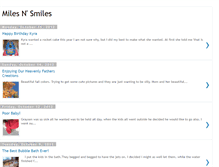 Tablet Screenshot of milesfamilysmiles.blogspot.com