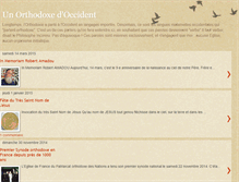 Tablet Screenshot of orthodoxeoccident.blogspot.com