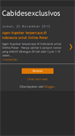 Mobile Screenshot of cabidesexclusivos.blogspot.com