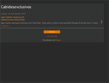 Tablet Screenshot of cabidesexclusivos.blogspot.com
