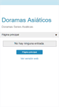 Mobile Screenshot of doramassasiaticos.blogspot.com