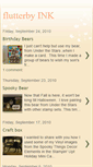 Mobile Screenshot of flutterbyink.blogspot.com