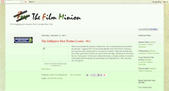 Desktop Screenshot of filmminion.blogspot.com