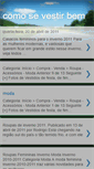 Mobile Screenshot of comosevestirbem-emanoelle.blogspot.com