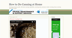 Desktop Screenshot of howtodocanningathome.blogspot.com