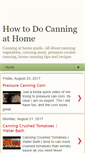 Mobile Screenshot of howtodocanningathome.blogspot.com