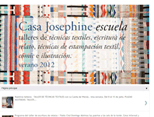 Tablet Screenshot of escuelajosephine.blogspot.com