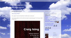 Desktop Screenshot of craigising.blogspot.com