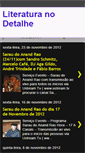 Mobile Screenshot of literaturanodetalhe.blogspot.com