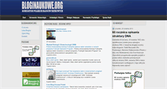 Desktop Screenshot of bloginaukowe2.blogspot.com