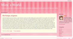 Desktop Screenshot of mizusworld.blogspot.com