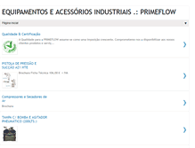 Tablet Screenshot of equipamentos-primeflow.blogspot.com