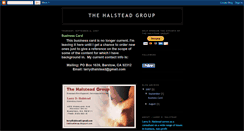 Desktop Screenshot of halsteadgroup.blogspot.com