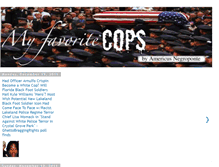 Tablet Screenshot of myfavoritecops.blogspot.com