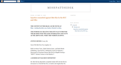 Desktop Screenshot of mishpattsedek.blogspot.com