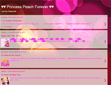 Tablet Screenshot of princesspeachpinkforever.blogspot.com