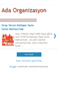 Mobile Screenshot of adaorganizasyon.blogspot.com