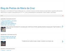 Tablet Screenshot of pedrasdemariadacruz.blogspot.com