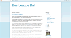 Desktop Screenshot of busleagueball.blogspot.com