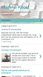 Mobile Screenshot of mariekekookt.blogspot.com