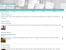 Tablet Screenshot of mariekekookt.blogspot.com
