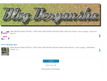 Tablet Screenshot of deryansha2.blogspot.com