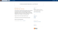 Desktop Screenshot of cheeseburger-gothic.blogspot.com