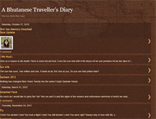 Tablet Screenshot of abhutanesetravellersdiary.blogspot.com