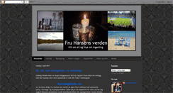 Desktop Screenshot of fruhansensverden.blogspot.com