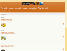 Tablet Screenshot of emoticones-7.blogspot.com