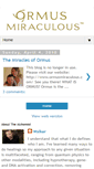 Mobile Screenshot of miraculousormus.blogspot.com