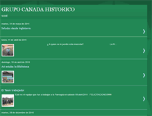 Tablet Screenshot of grupocanadahistorico2008.blogspot.com